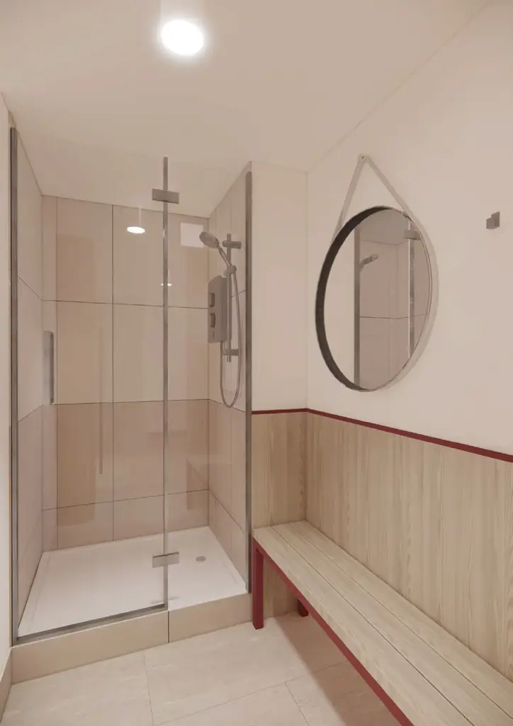 <p><strong>9 PURPOSE BUILT&nbsp;</strong><br><span> SHOWER FACILITIES </span></p>
